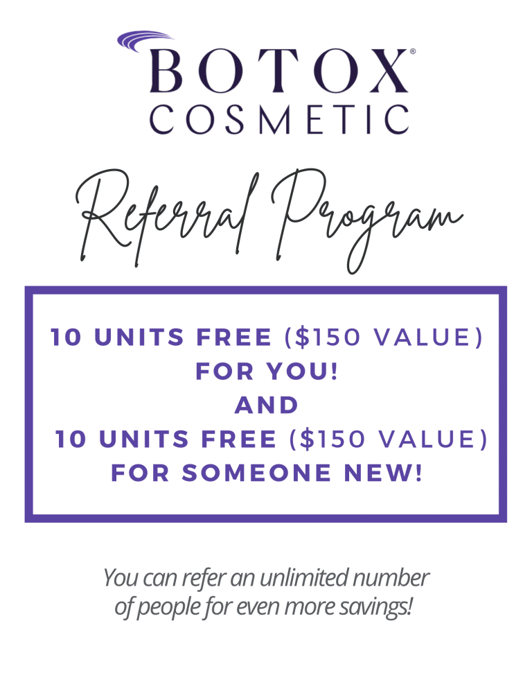 Botox Referral Program